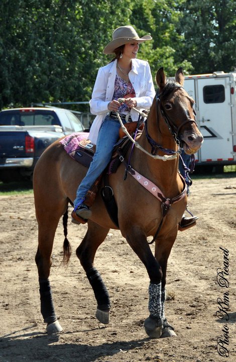 Nessie et moi en compétition